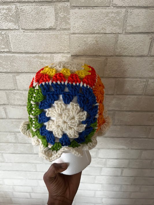 SunRed Top, Light Brim Bucket Hat 1/1